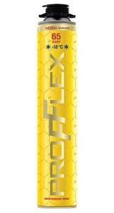 Фото Profflex Pro Yellow 65 Lite Зима Монтажная пена (зимняя, пистолетная, 850 мл)