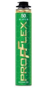 Фото Profflex Pro Green 50 Зима Монтажная пена (зимняя, пистолетная, 750 мл)