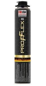 Фото Profflex Firestop 65 Монтажная пена огнестойкая (всесезонная, пистолетная, 850 мл)