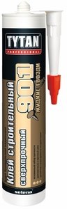 Фото Tytan Professional №901 Клей строительный сверхпрочный (бежевый, 380 г)