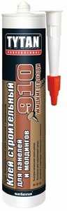 Фото Tytan Professional №910 Клей строительный для панелей и молдингов (белый, 440 г)