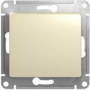 Фото Schneider Electric Glossa GSL000261 Переключатель одноклавишный (10 А, под рамку, скрытая установка, бежевый)