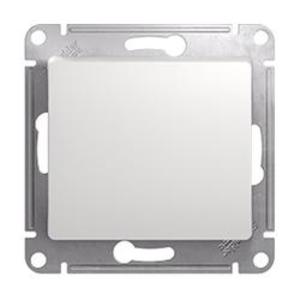 Фото Schneider Electric Glossa GSL000161 Переключатель одноклавишный (10 А, под рамку, скрытая установка, белый)