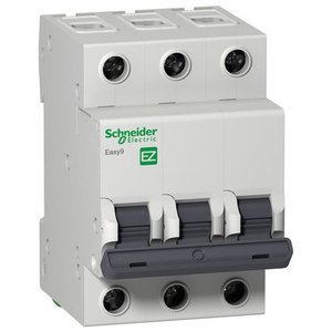 Фото Schneider Electric Easy9 EZ9F34363 Автоматический выключатель трехполюсный 63А (4.5 кА, C)