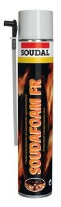 Фото Soudal Soudafoam FR 119261 Монтажная пена огнестойкая (летняя, 750 мл)