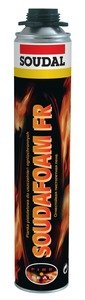 Фото Soudal Soudafoam FR 122252 Монтажная пена огнестойкая (летняя, пистолетная, 750 мл)