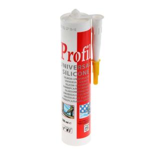 Фото Profil Universal Silicone 122980 Герметик силиконовый универсальный (белый, 280 мл)