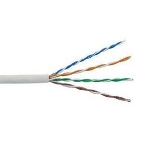 Фото Витая пара UTP 4 пары AWG 24 категория 5е внутренняя Cu Premium (UTP 4x2x0,51 5е in/Cu.) SkyNet 1693209