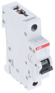Фото ABB S201 2CDS251001R0164 Автоматический выключатель однополюсный 16А (6 кА, C)