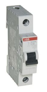 Фото ABB SH201L 2CDS241001R0324 Автоматический выключатель однополюсный 32А (4.5 кА, C)