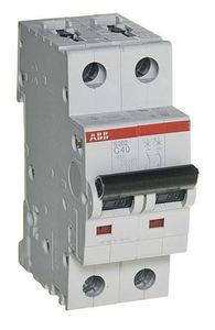 Фото ABB S202 2CDS252001R0404 Автоматический выключатель двухполюсный 40А (6 кА, C)