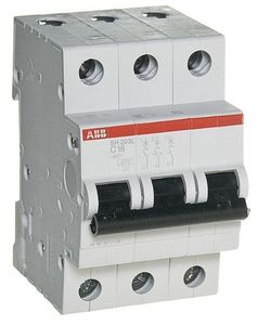 Фото ABB SH203L 2CDS243001R0164 Автоматический выключатель трехполюсный 16А (4.5 кА, C)