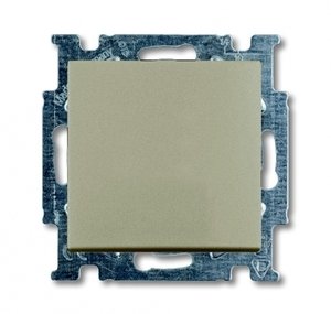 Фото ABB Basic55 2CKA001012A2152 Переключатель перекрестный одноклавишный (10 А, под рамку, скрытая установка, слоновая кость)