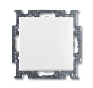 Фото ABB Basic55 2CKA001012A2145 Переключатель перекрестный одноклавишный (10 А, под рамку, скрытая установка, альпийский белый)