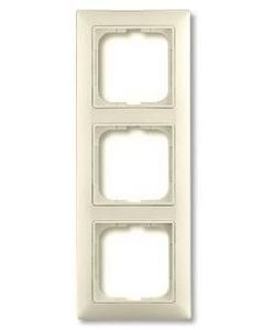 Фото ABB Basic55 2CKA001725A1486 Рамка 3-постовая (слоновая кость)