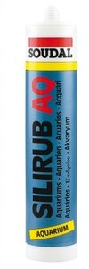 Фото Soudal Silirub AQ 102543 Герметик силиконовый для аквариумов (бесцветный, 310 мл)