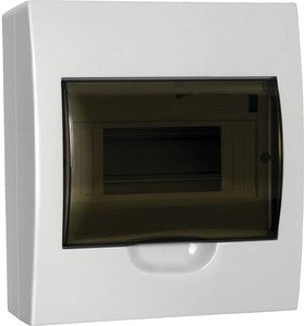 Фото IEK MKP12-N-08-40-20 KREPTA 3 Бокс ЩРН-П-8 навесной 8 модулей (пластик, IP41)