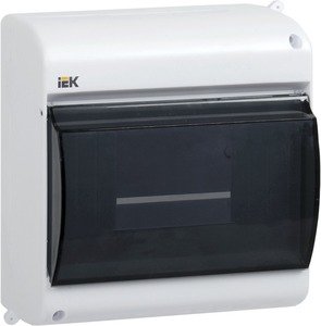 Фото IEK MKP42-N-04-30-12 KREPTA 3 Бокс с прозрачной крышкой КМПн 2/4 для 4-х автоматических выключателей наружной установки