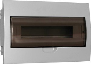 Фото IEK MKP12-V-18-40-10 KREPTA 3 Бокс ЩРВ-П-18 встраиваемый на 18 модулей (пластик, IP41)