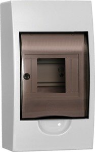 Фото IEK MKP12-N-04-40-20 KREPTA 3 Бокс ЩРН-П-4 навесной на 4 модуля (пластик, IP41)