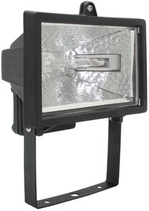 Фото IEK LPI01-1-0150-K02 Прожектор ИО150 галогенный 150 Вт (R7s, IP54, черный)