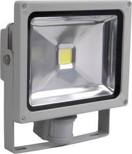 Фото IEK LPDO102-10-K03 Прожектор СДО01-10Д светодиодный (серый, SOB, с датчиком движения, IP44)