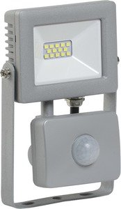 Фото IEK LPDO702-10-K03 Прожектор СДО 07-10Д светодиодный (серый, с датчиком движения, IP44)