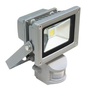Фото IEK LPDO102-20-K03 Прожектор СДО01-20Д светодиодный (серый, SOB, с датчиком движения, IP44)