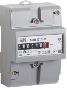 Фото IEK CCE-1R1-1-01-1 Счетчик электрической энергии однофазный STAR 101-1 R1-5(60)М