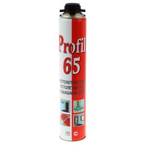Фото Profil Gunfoam 65 130776 Монтажная пена (летняя, пистолетная, 820 мл)