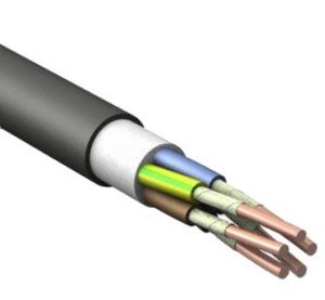 Фото ИВКЗ Кабель огнестойкий ВВГнг(A)-FRLS 5x6 N PE ок 0.66 кВ (ГОСТ, м)