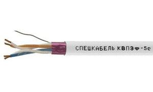 Фото Спецкабель Кабель для компьютерных сетей КВПЭф-5е 2x2x0.52