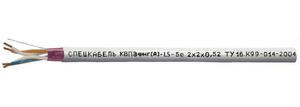 Фото Спецкабель Кабель для компьютерных сетей КВПЭфнг(A)-LS-5е 4x2x0.52