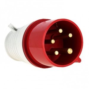Фото EKF PROxima ps-025-32-380 Вилка переносная 025 3Р+РЕ+N 32А (380В, IP44)