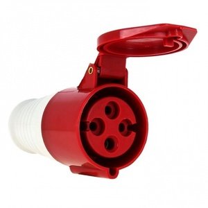 Фото EKF PROxima ps-214-16-380 Розетка переносная 214 3Р+РЕ 16А (380В, IP44)