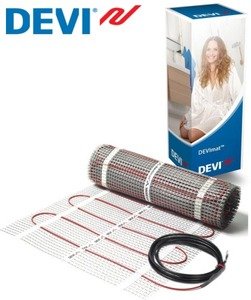 Фото DEVI 83030580 Нагревательный мат двухжил. comfort™ 150T (DTIR-150) 1050 Вт 0,45 x 14 м
