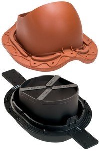 Фото Vilpe Muotokate 2K 300039 Проходной элемент (кирпичный)