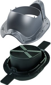 Фото Vilpe Armor 2K 746017 Проходной элемент (серый)