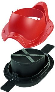Фото Vilpe Armor 2K 74601W Проходной элемент (бордо)