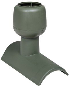 Фото Vilpe H-T Alipai 733906 Коньковый дефлектор для черепицы (зеленый)