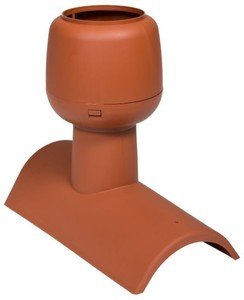 Фото Vilpe H-T Alipai 733909 Коньковый дефлектор для черепицы (кирпичный)