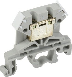 Фото IEK YZN10-004-K03 Зажим клемный наборный ЗНИ-4 мм² (JXB35А, серый)