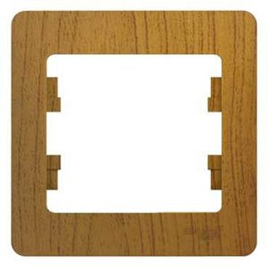 Фото Schneider Electric Glossa GSL000501 Рамка 1-постовая (дуб)