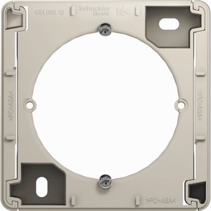Фото Schneider Electric Glossa GSL000900 Коробка для наружного монтажа (горизонтальная, молоко)
