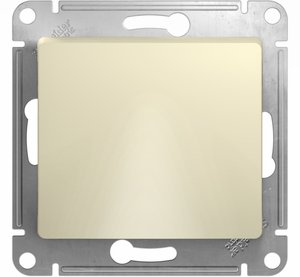 Фото Schneider Electric Glossa GSL000299 Вывод кабеля (под рамку, скрытая установка, бежевый)