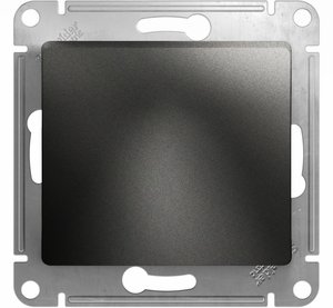 Фото Schneider Electric Glossa GSL000799 Вывод кабеля (под рамку, скрытая установка, антрацит)