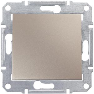 Фото Schneider Electric Sedna SDN5600168 Заглушка (под рамку, скрытая установка, титан)