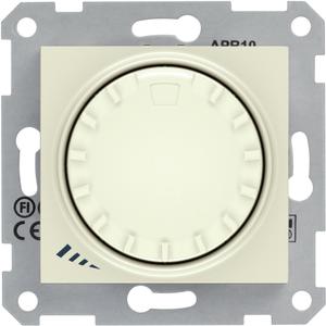 Фото Schneider Electric Sedna SDN2200947 Светорегулятор поворотный (1000 Вт, R+L, под рамку, скрытая установка, бежевый)