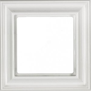 Фото Jung Eco profi Deco EPD481WW Рамка 1-постовая (горизонтальная, белая)