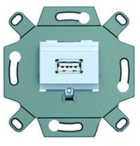 Фото Jung Eco profi EPKM-USBUPO Розетка USB (USB, механизм, скрытая установка)